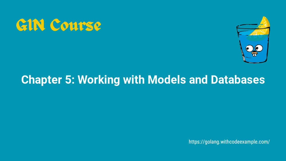 Working with Models and Databases